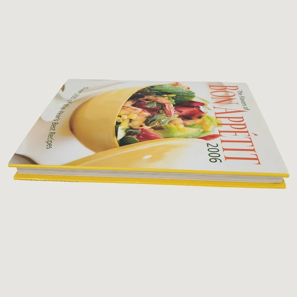The Flavors of Bon Appetit 2006 Hardcover Cookbook 200 Recipes Conde Nast Books